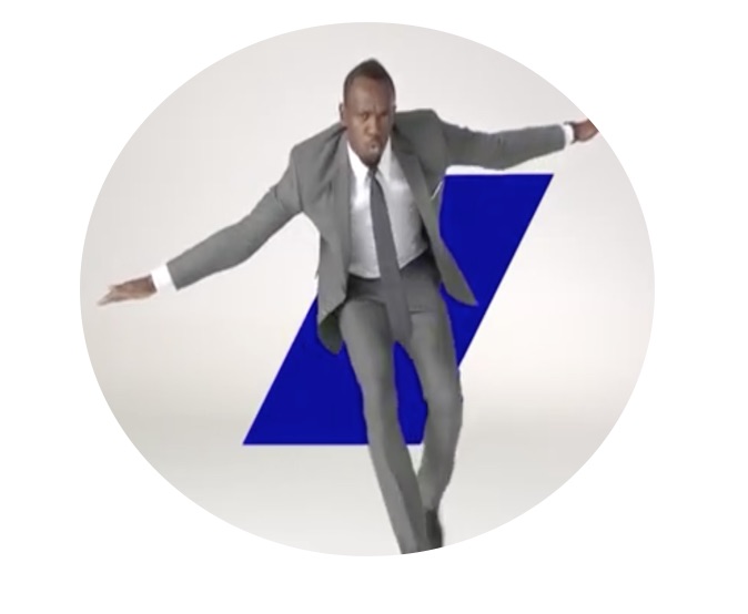 Usain Bolt Japanese TV Advertising